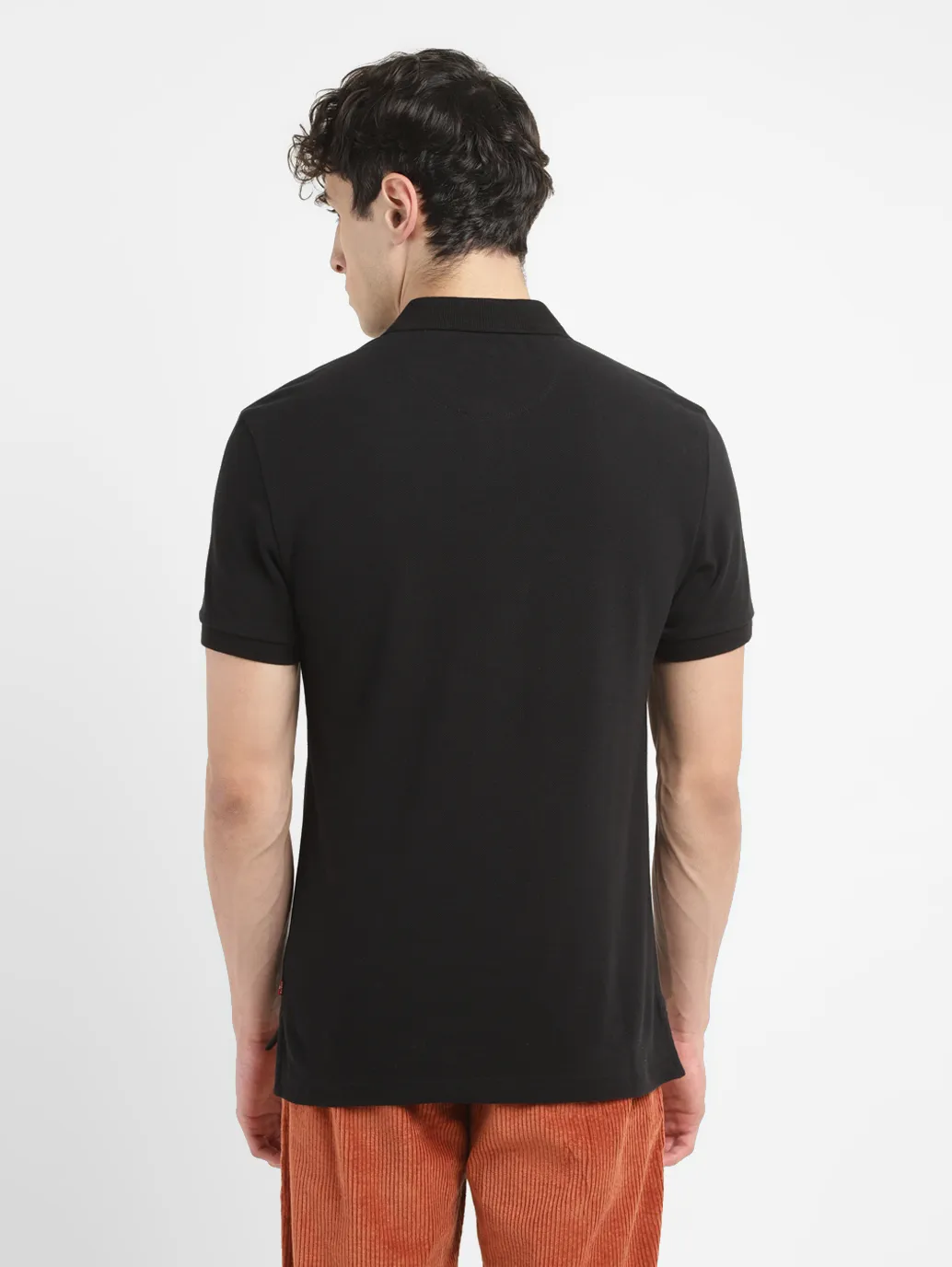 Men's Embroidered Slim Fit Polo T-shirt - Image 3