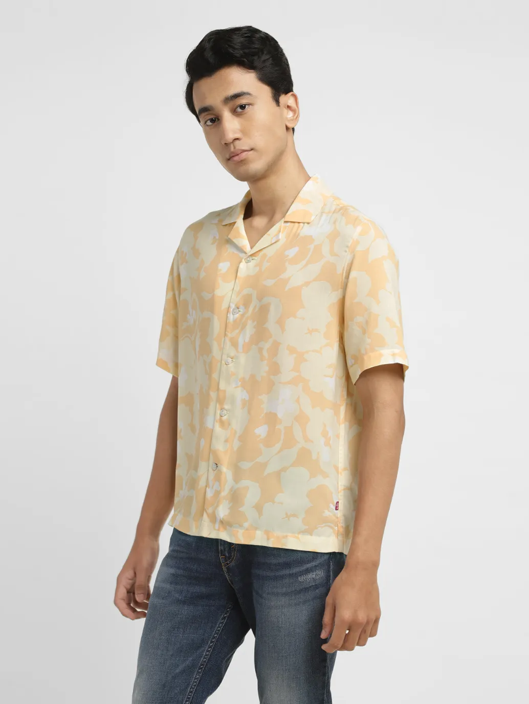 Men's Floral Print Regular Fit Shirt - Image 4