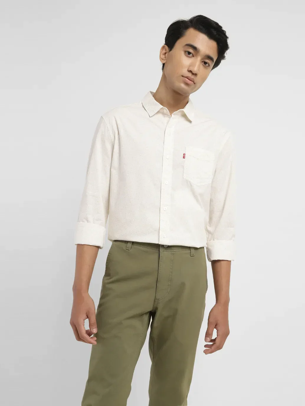 Men's Floral Print Slim Fit Shirt - Image 6