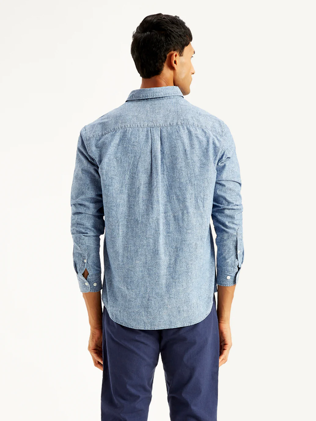 Men's Floral Slim Fit Shirt - Image 3