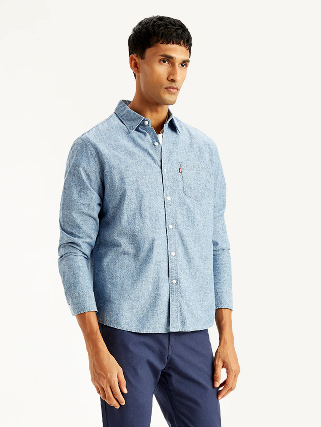 Men's Floral Slim Fit Shirt - Image 5