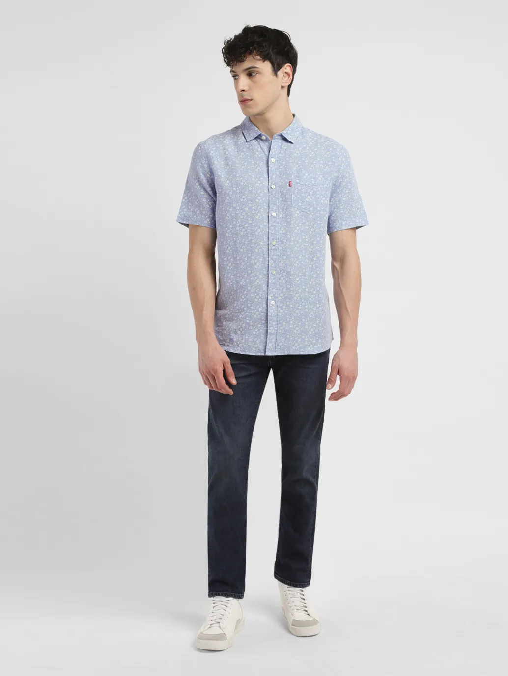 Men's Floral Slim Fit Shirt - Image 6