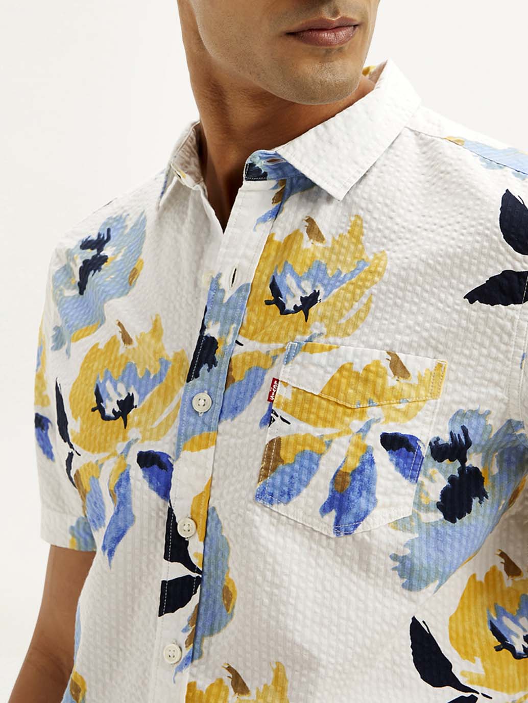 Men's Floral Slim Fit Shirt - Image 6