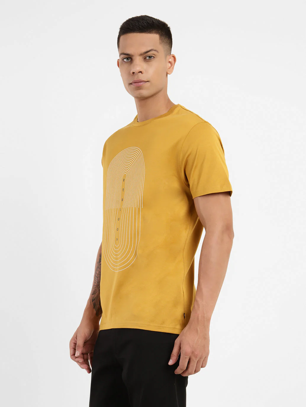 Men's Graphic Print Crew Neck T-shirt - Image 4