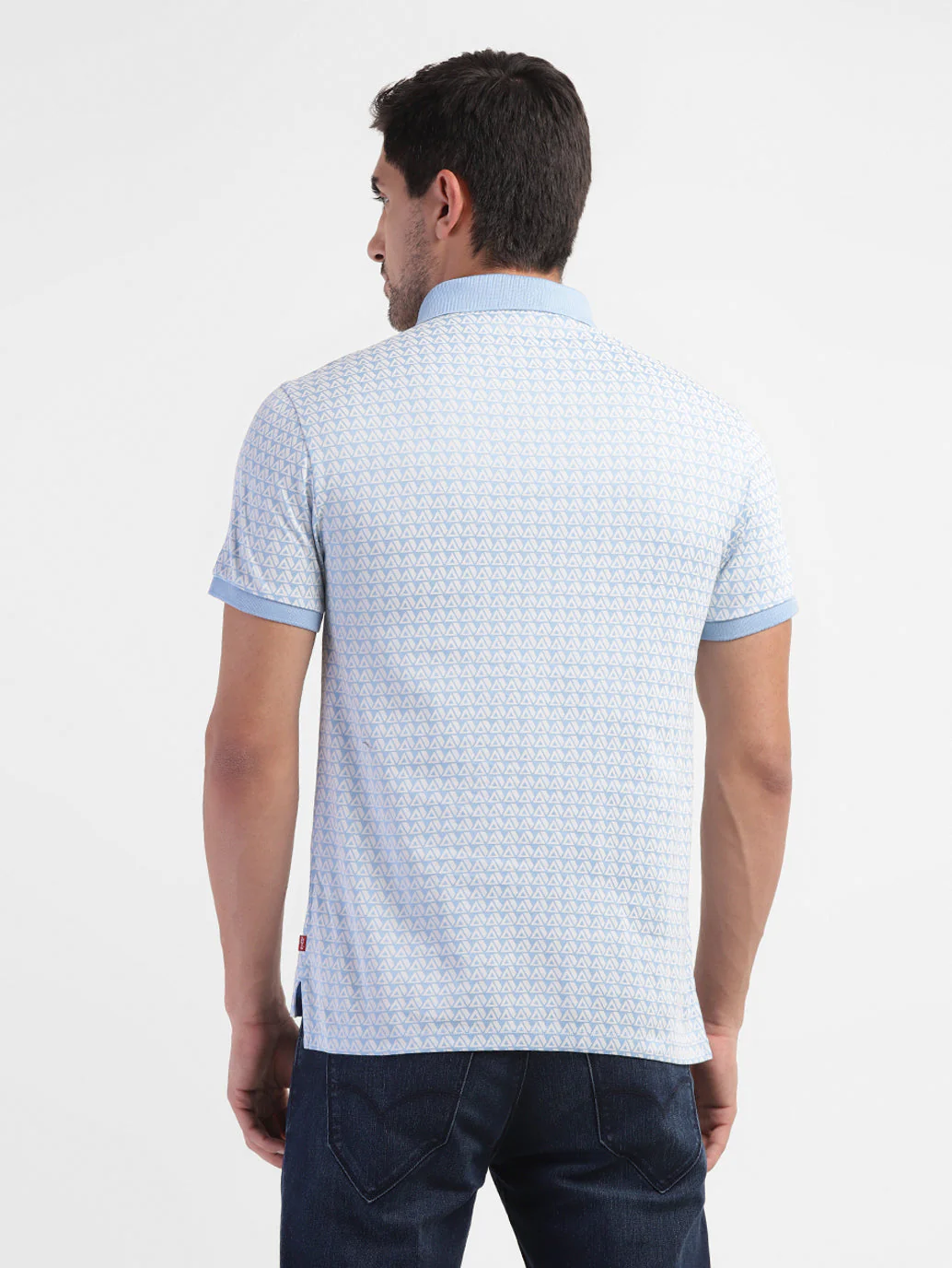 Men's Geometric Print Regular Fit T-shirt - Image 3