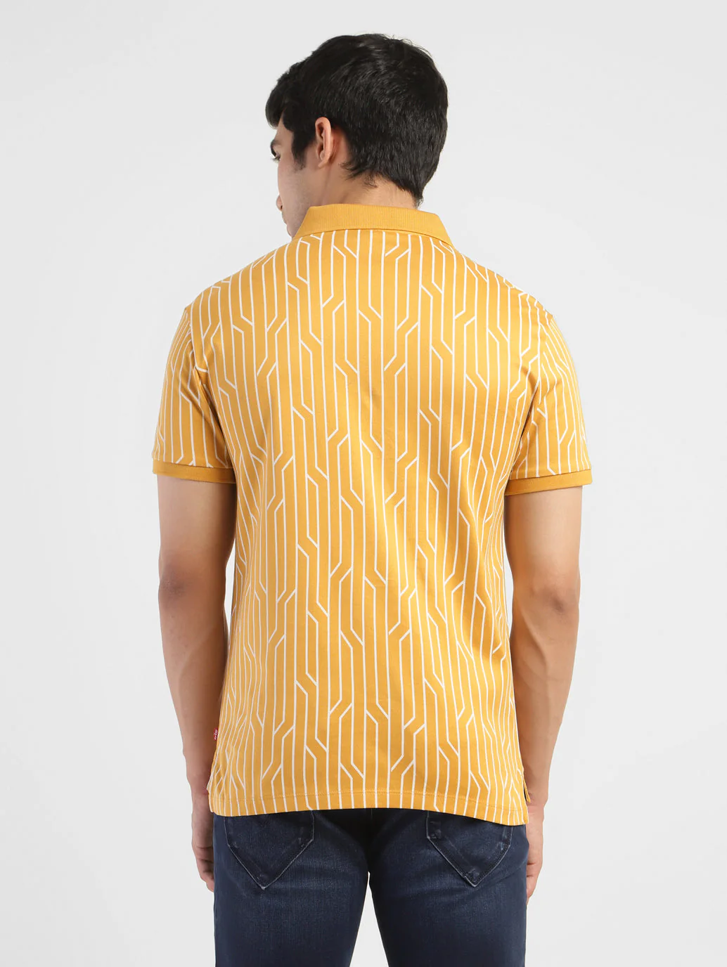 Men's Geometric Print Regular Fit T-shirt - Image 3