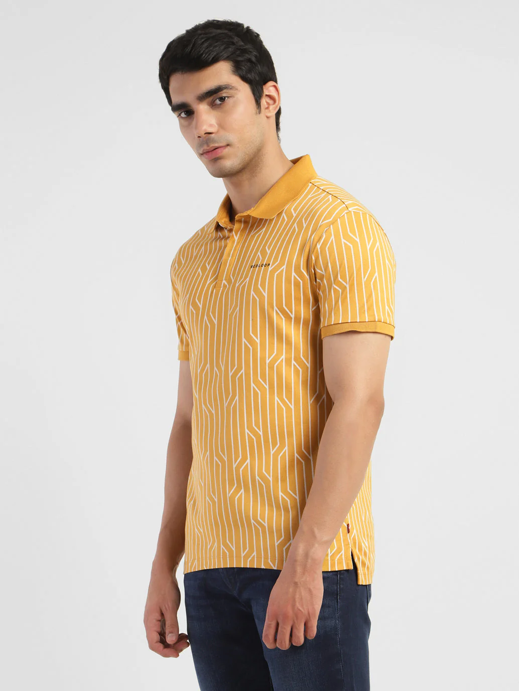 Men's Geometric Print Regular Fit T-shirt - Image 4