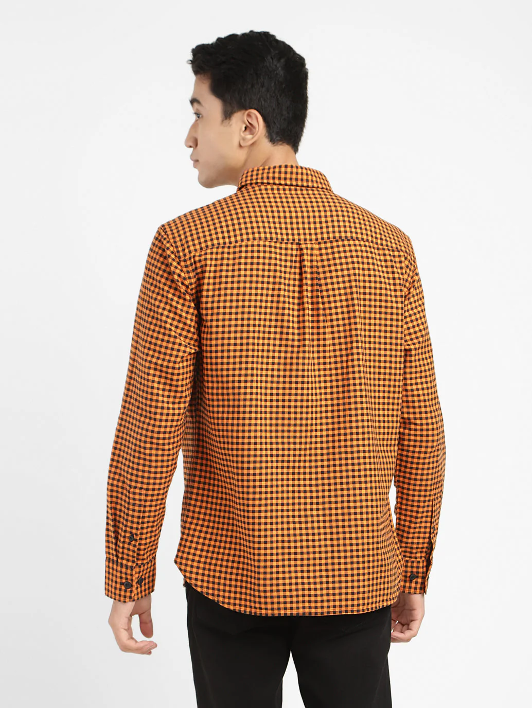 Men's Checkered Slim Fit Shirt - Image 3