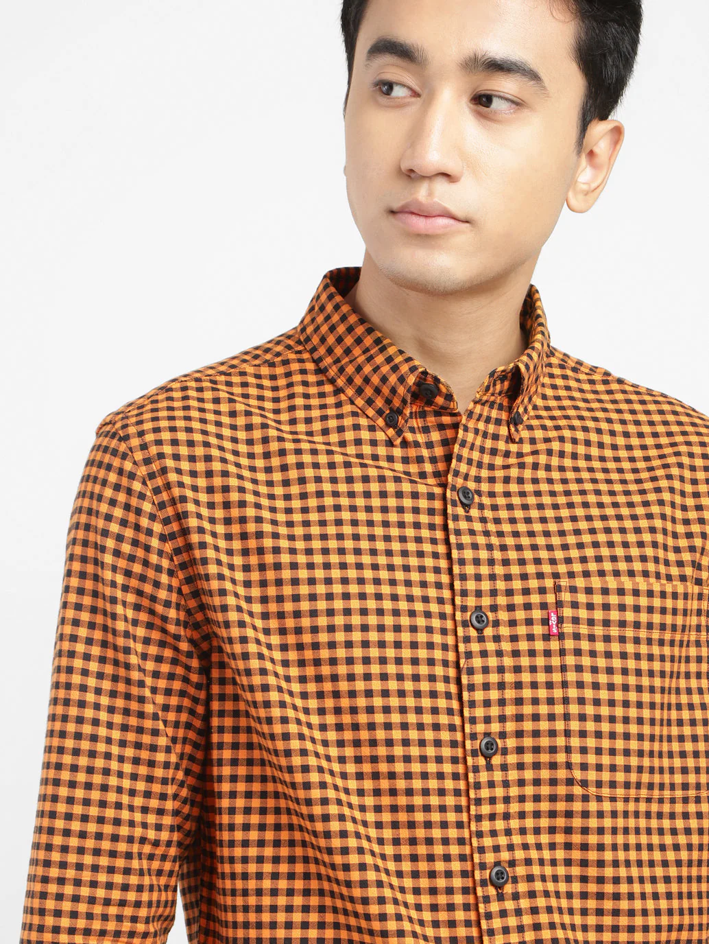 Men's Checkered Slim Fit Shirt - Image 5