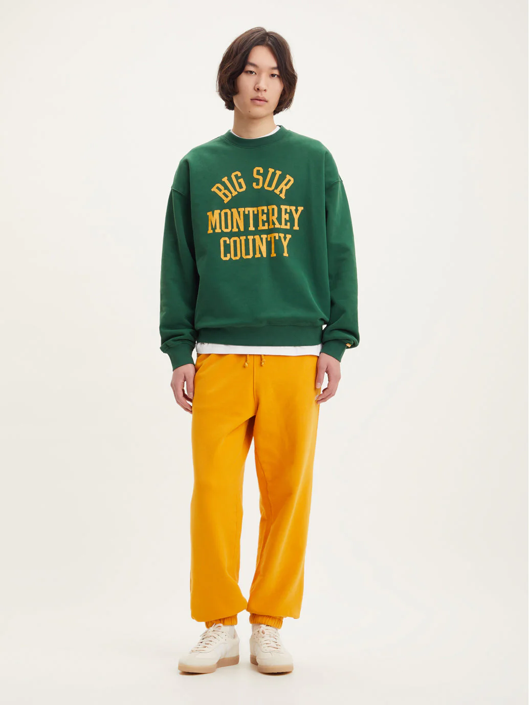 Men's Gold Tab Orange Sweatpant - Image 4