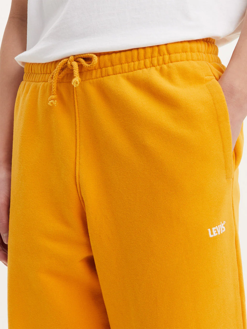Men's Gold Tab Orange Sweatpant - Image 5