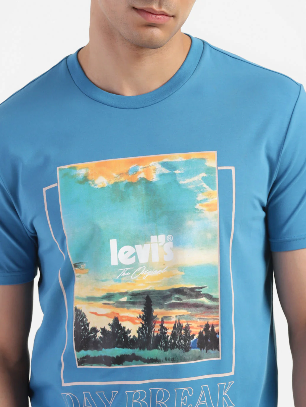 Men's Graphic Print Slim Fit T-shirt - Image 6