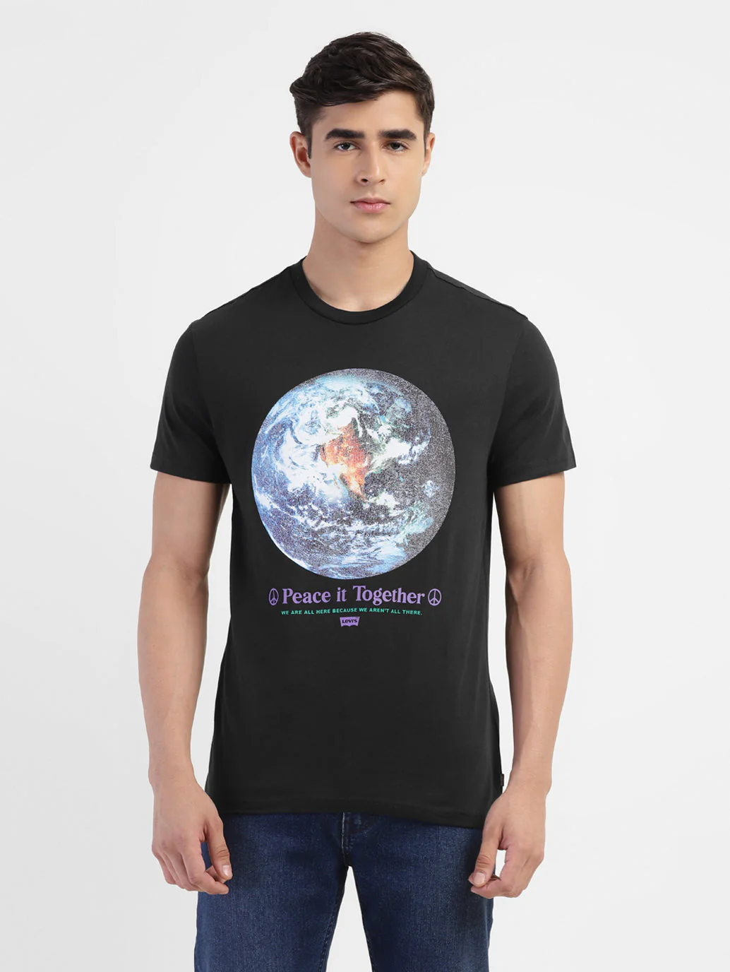 Men's Graphic Print Slim Fit T-shirt - Image 2