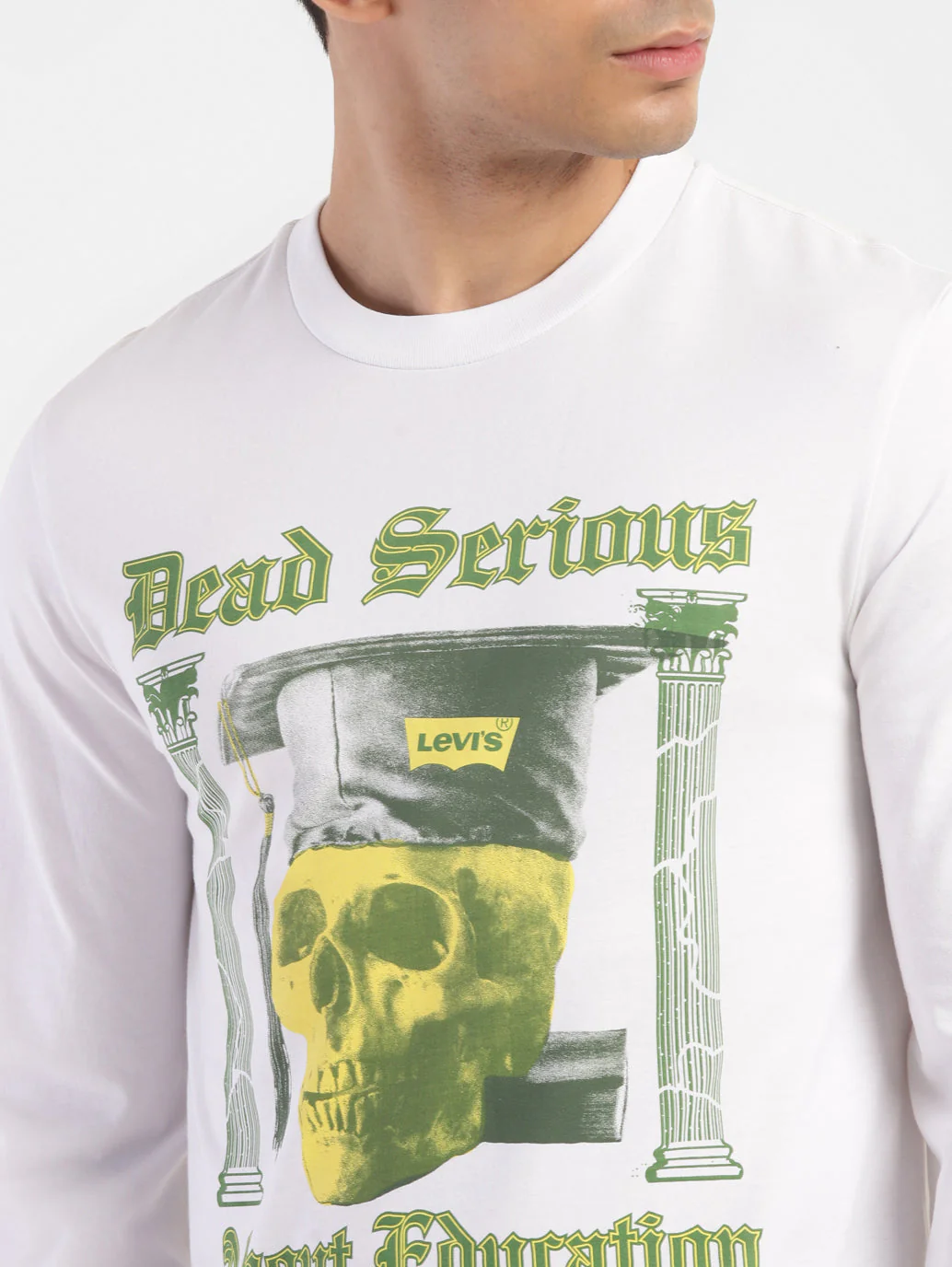 Men's Graphic Print Slim Fit T-shirt - Image 6