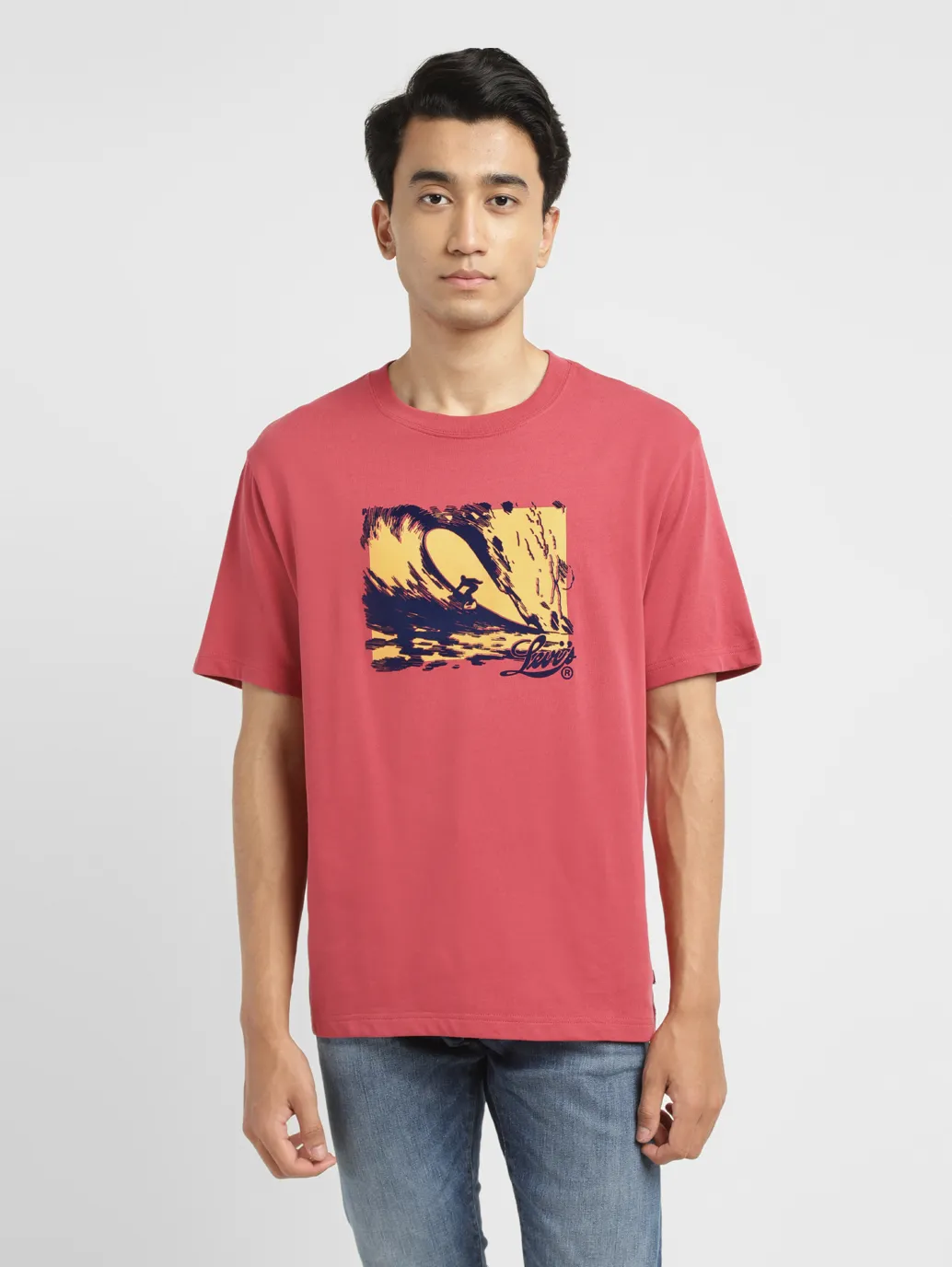 Men's Graphic Crew Neck T-shirt - Image 2