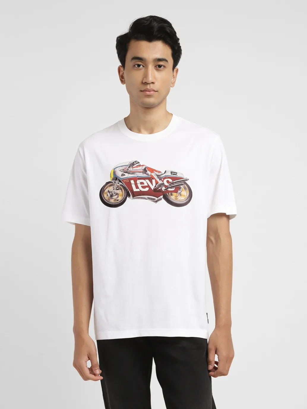 Men's Graphic Crew Neck T-shirt - Image 2