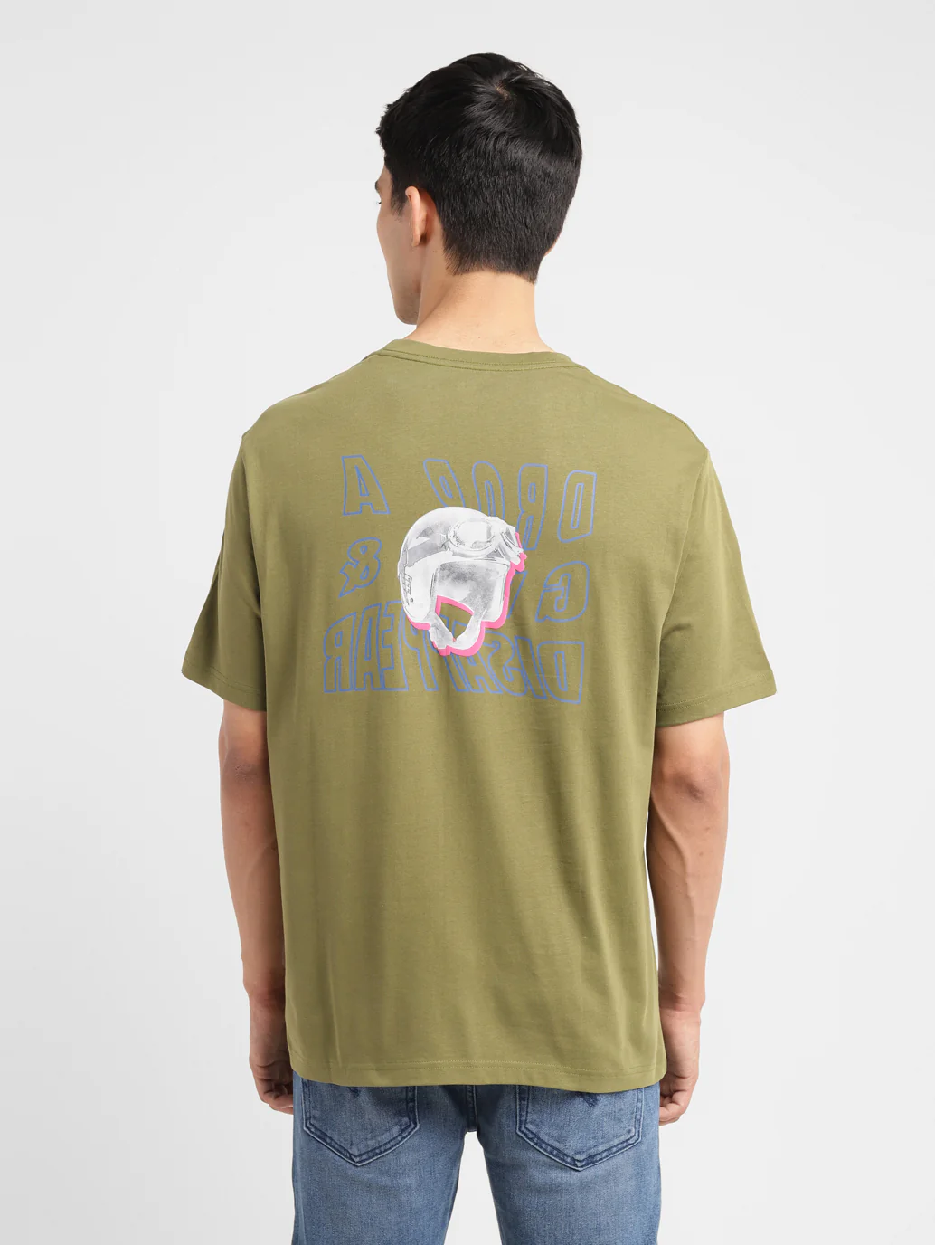 Men's Graphic Crew Neck T-shirt - Image 3