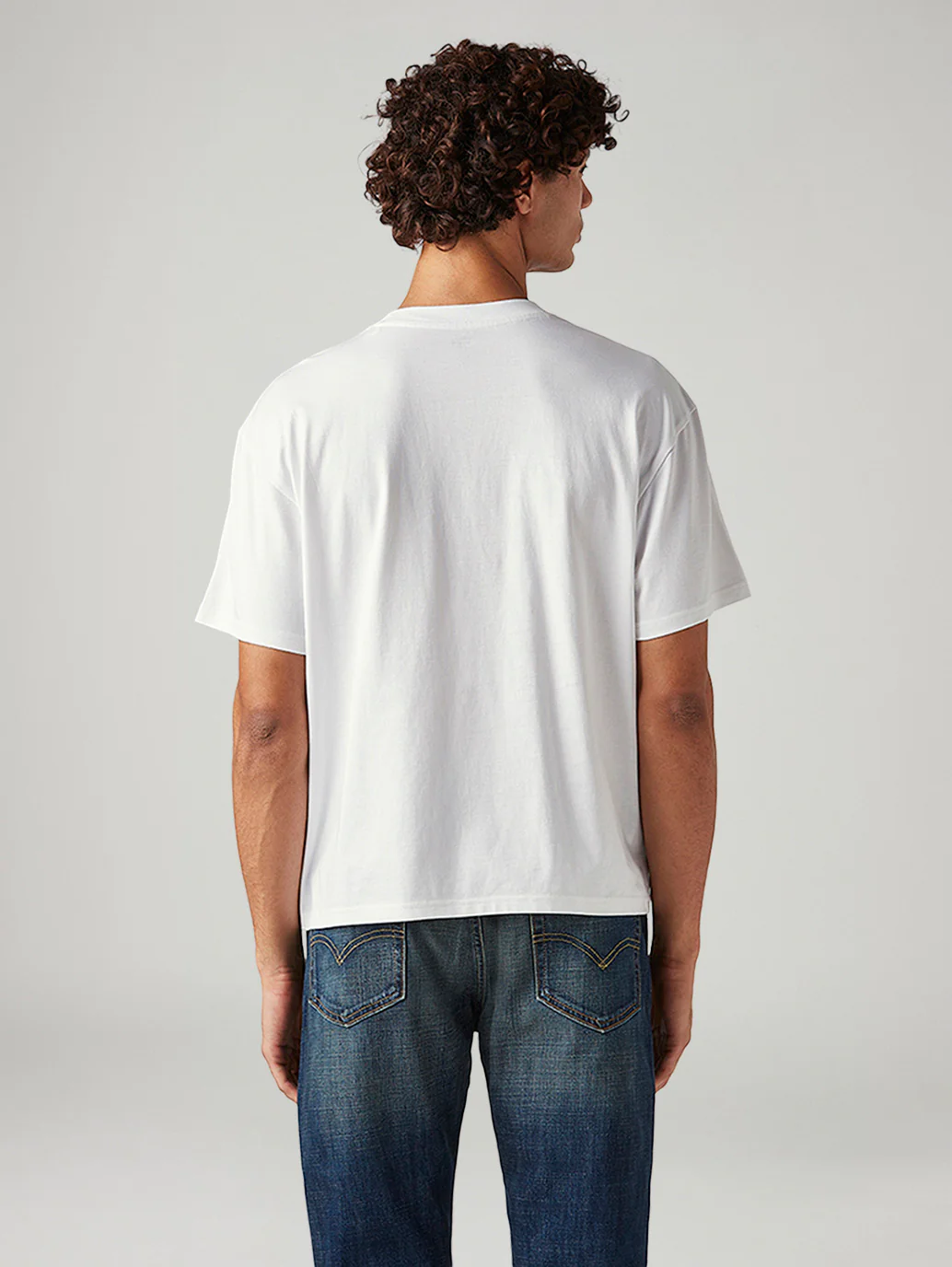 Men's Graphic Print Boxy Fit T-Shirt - Image 2