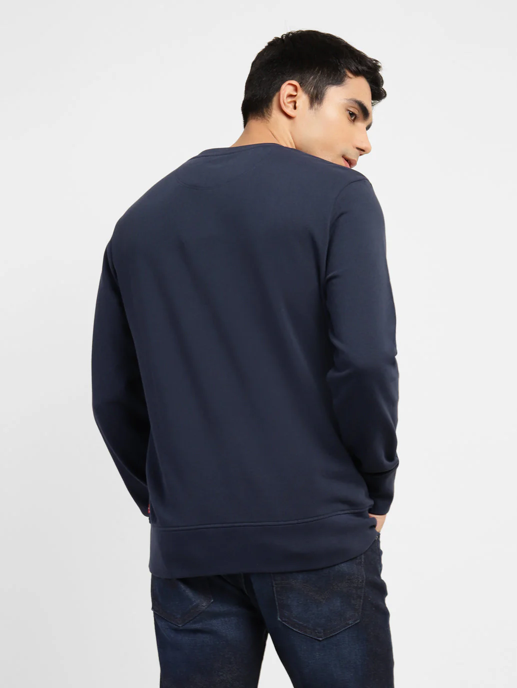 Men's Graphic Print Crew Neck Sweatshirt - Image 3
