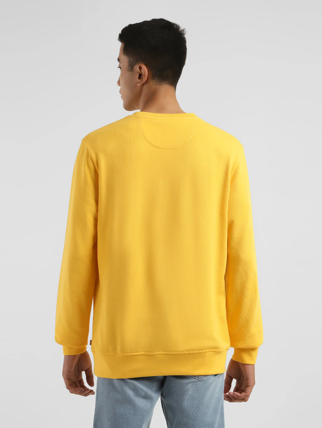 Men's Brand Logo Crew Neck Sweatshirt - Image 3