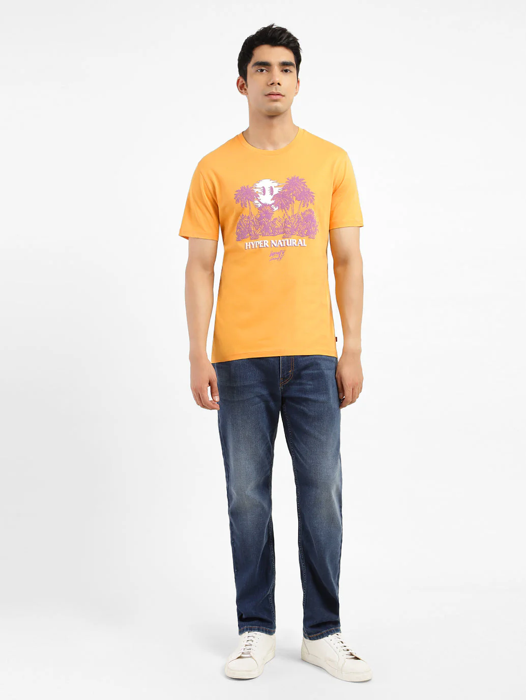 Men's Graphic Printed Slim Fit T-shirt - Image 6
