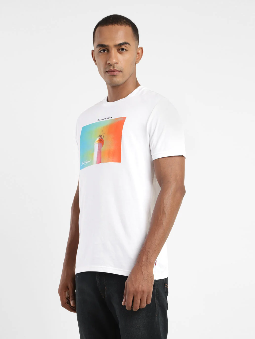 Men's Graphic Print Slim Fit T-shirt - Image 4