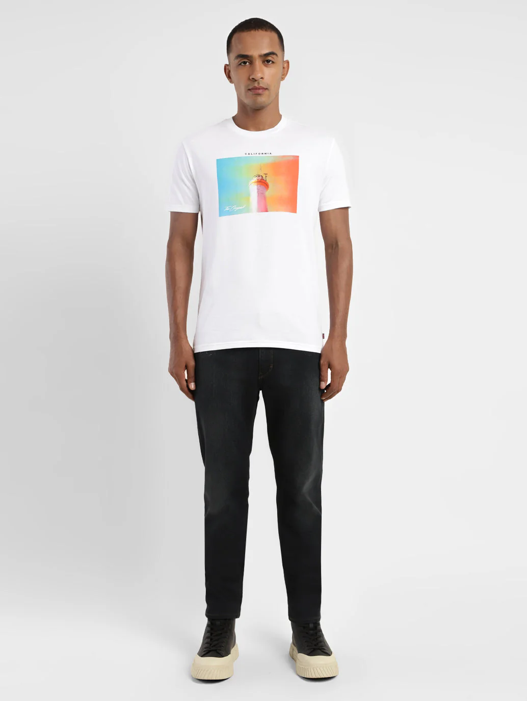 Men's Graphic Print Slim Fit T-shirt - Image 6