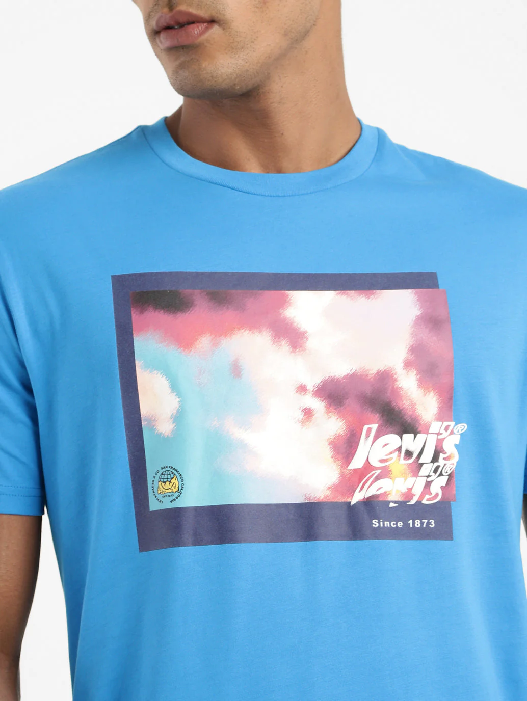 Men's Graphic Print Crew Neck T-shirt - Image 5