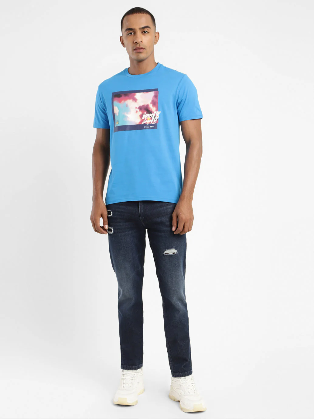 Men's Graphic Print Crew Neck T-shirt - Image 6