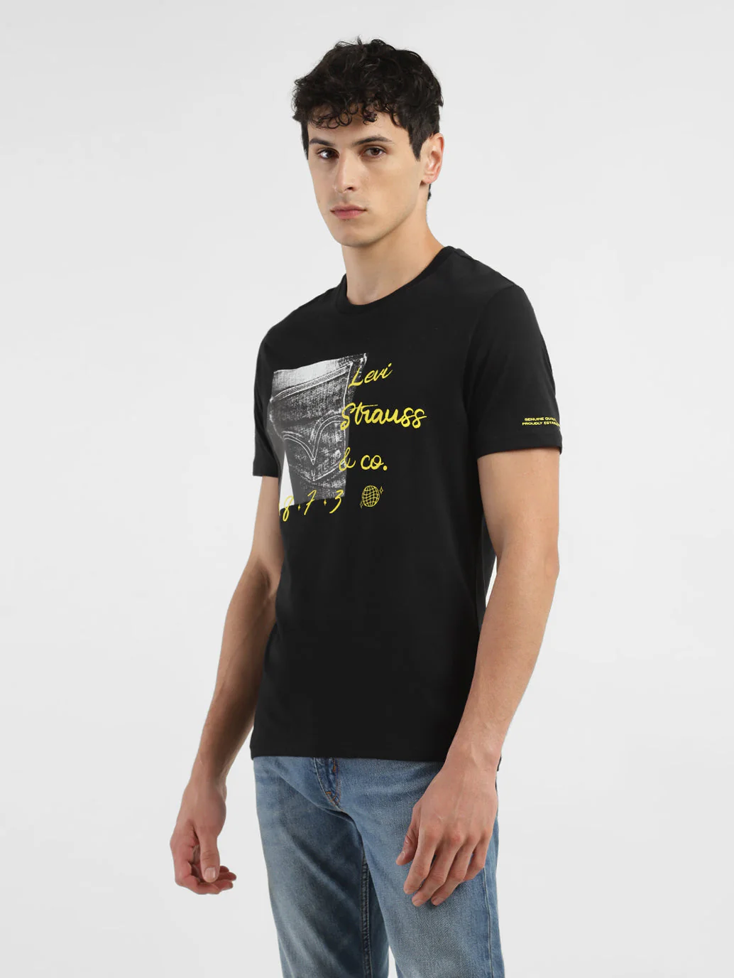 Men's Graphic Crew Neck T-shirt - Image 4