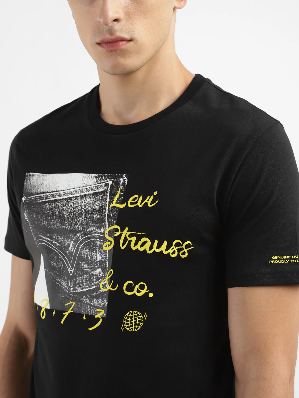 Men's Graphic Crew Neck T-shirt - Image 5