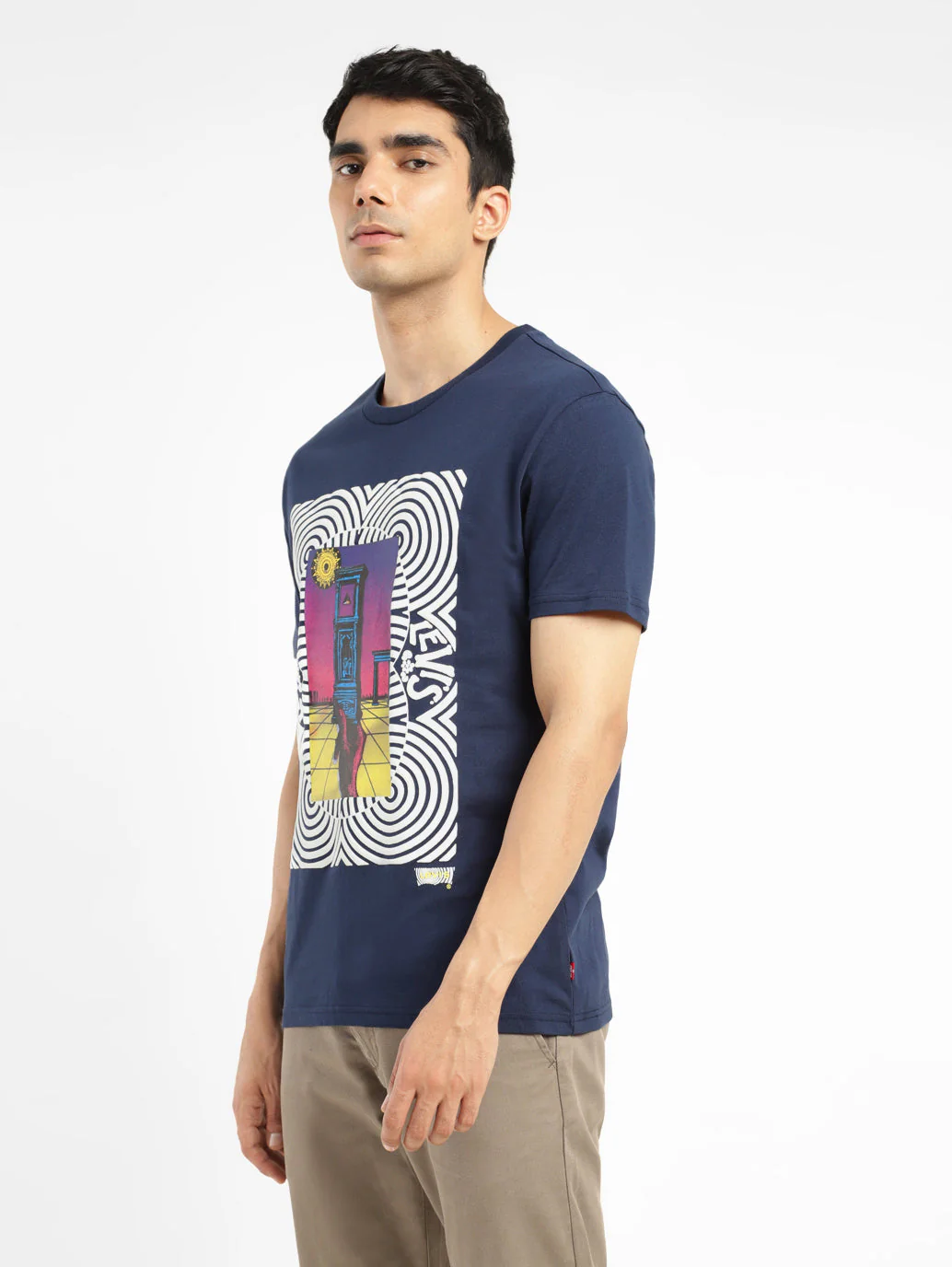 Men's Graphic Print Slim Fit T-shirt - Image 4