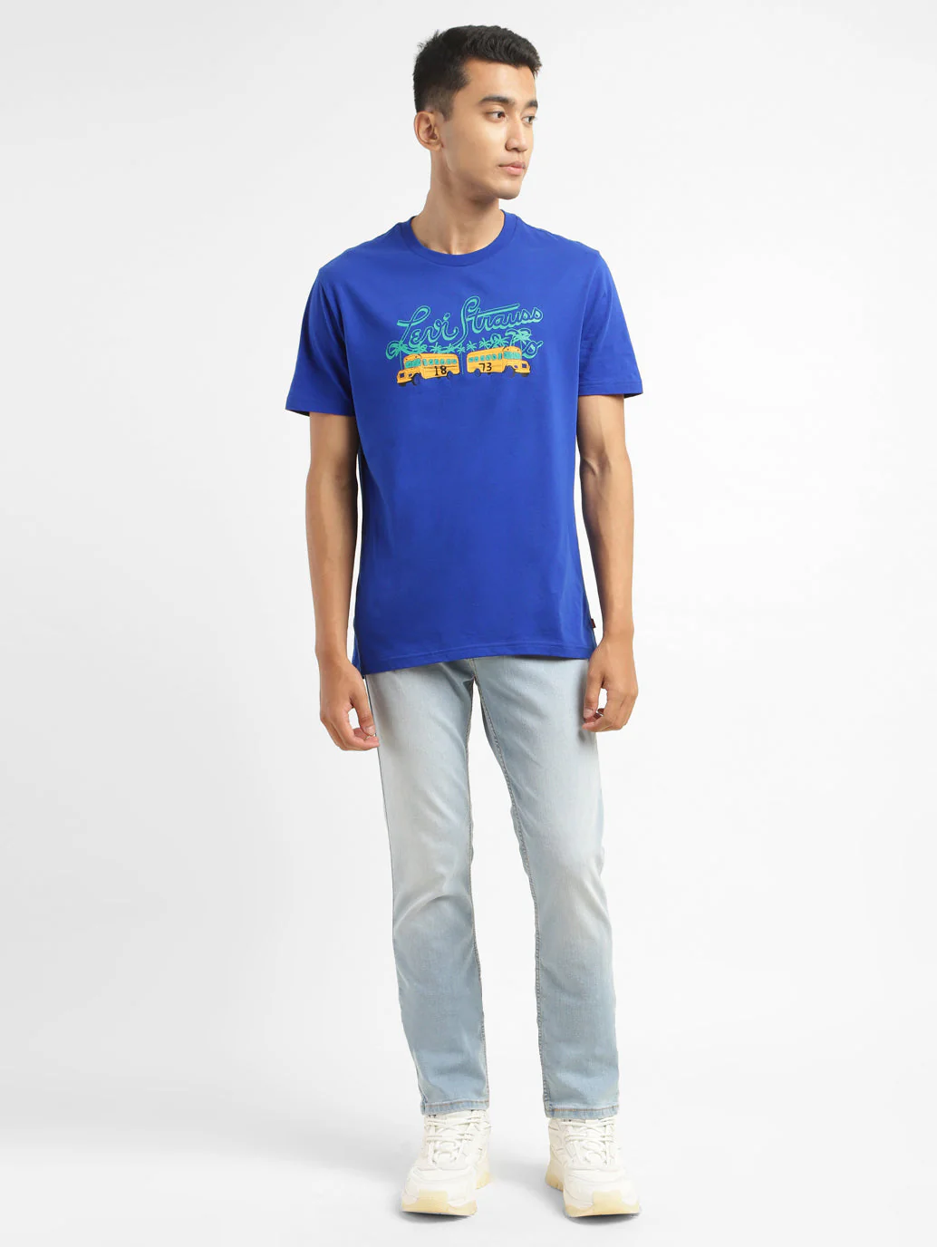 Men's Graphic Print Crew Neck T-shirt - Image 6