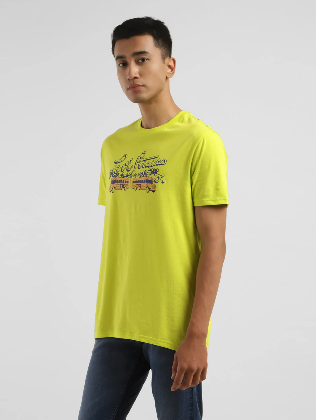 Men's Graphic Print Crew Neck T-shirt - Image 4