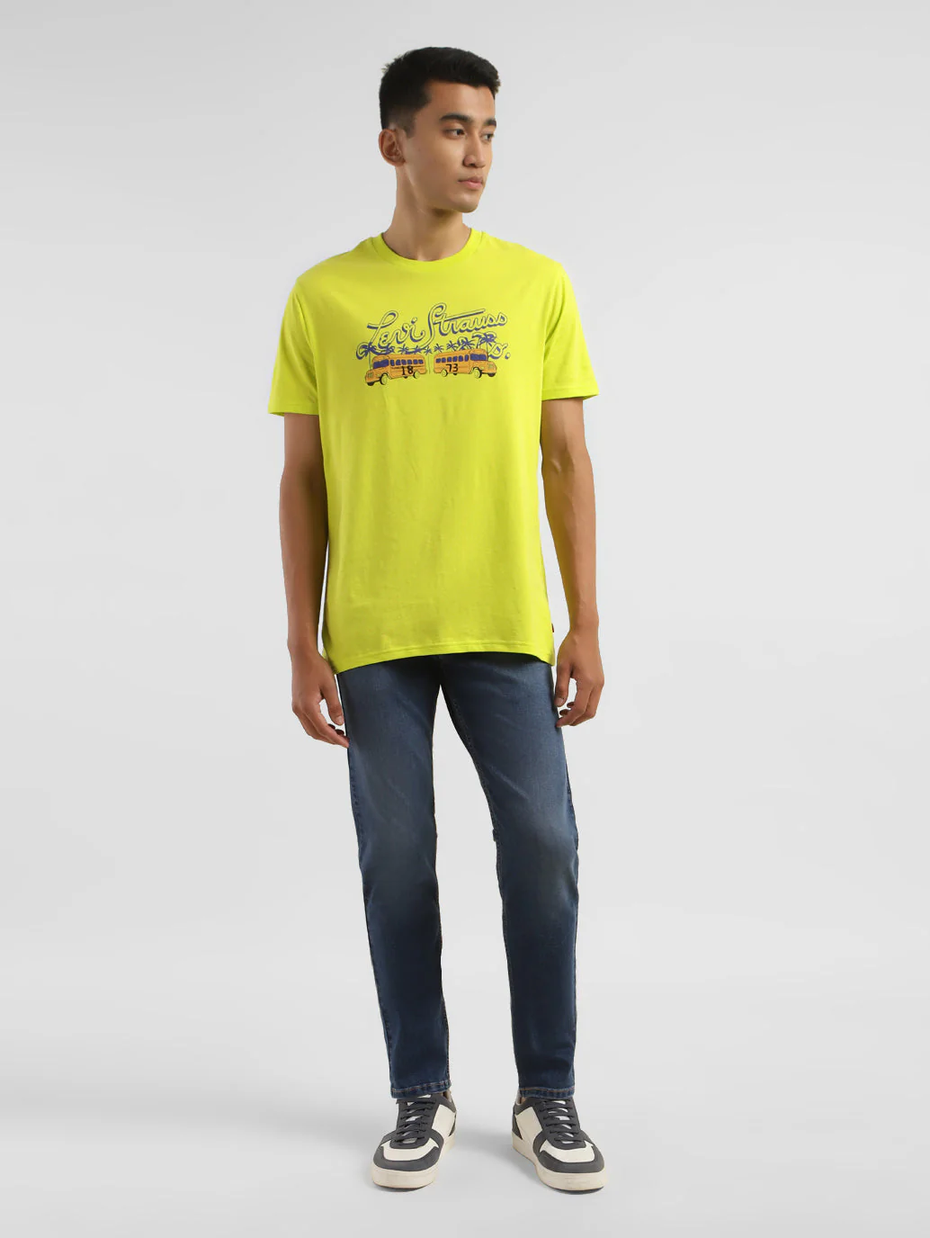 Men's Graphic Print Crew Neck T-shirt - Image 6
