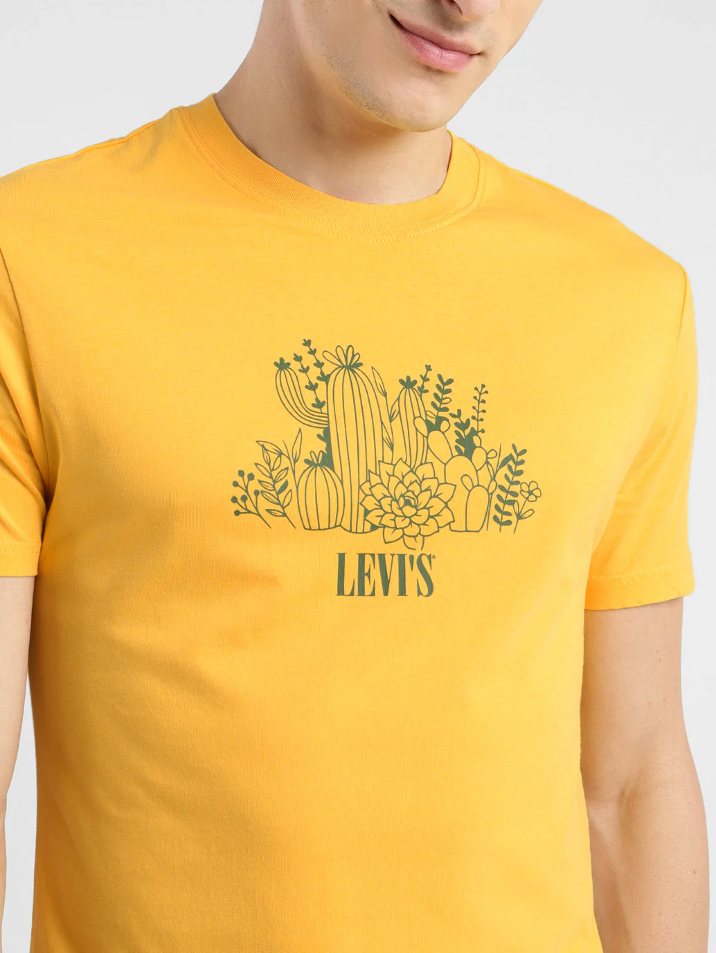 Men's Graphic Print Crew Neck T-shirt - Image 5