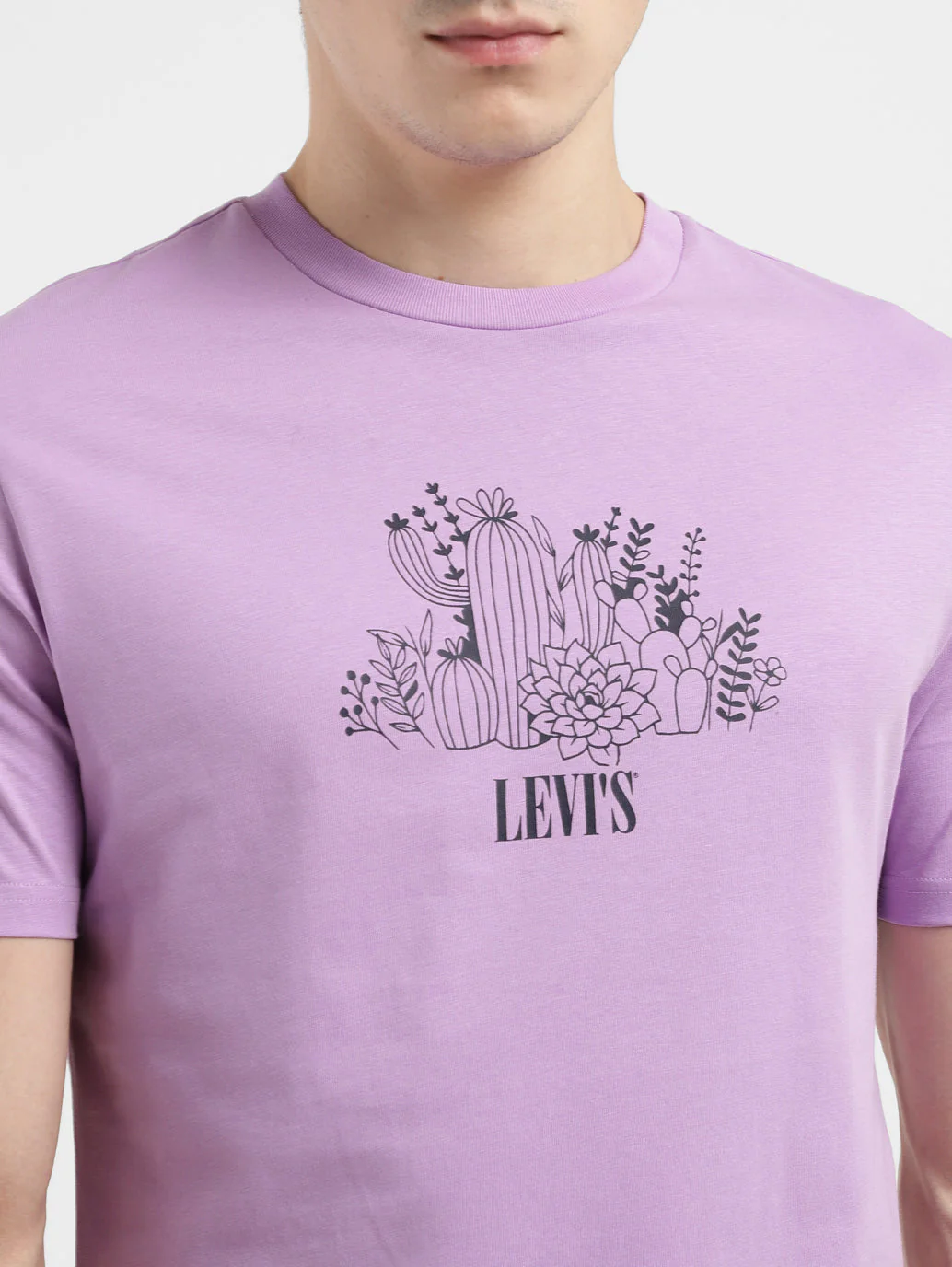 Men's Graphic Print Crew Neck T-shirt - Image 5