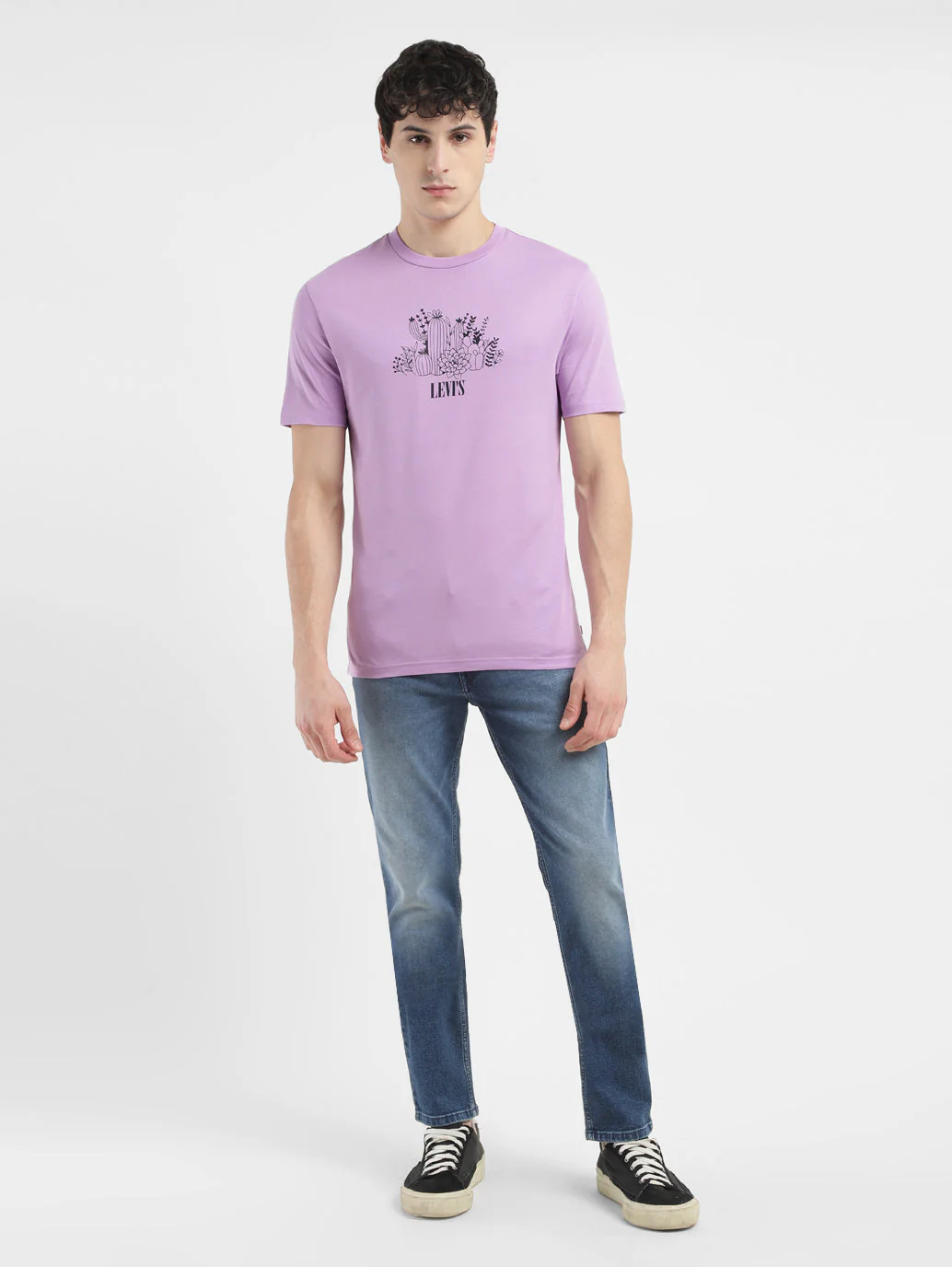 Men's Graphic Print Crew Neck T-shirt - Image 6