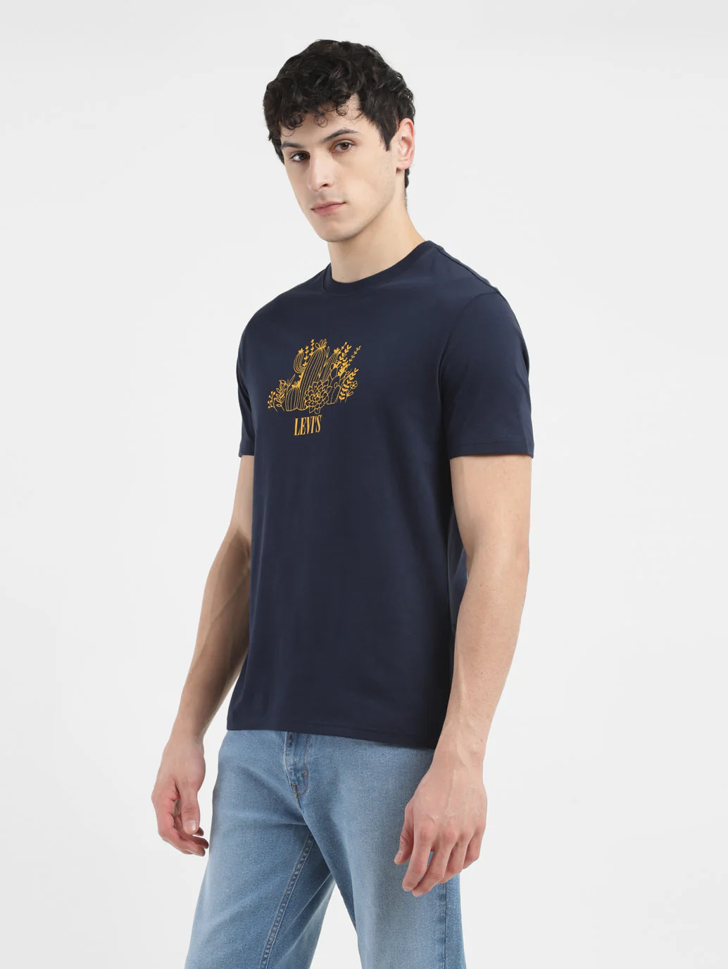 Men's Graphic Print Crew Neck T-shirt - Image 4