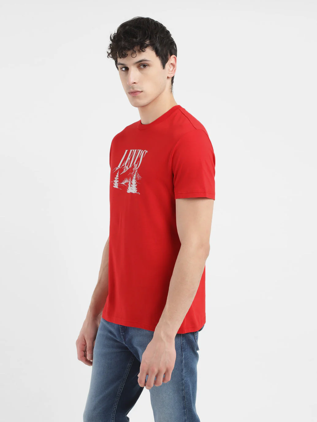 Men's Graphic Print Crew Neck T-shirt - Image 4