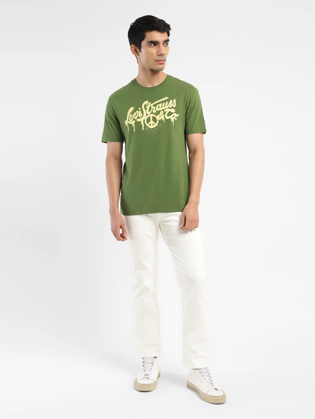 Men's Graphic Print Crew Neck T-shirt - Image 6