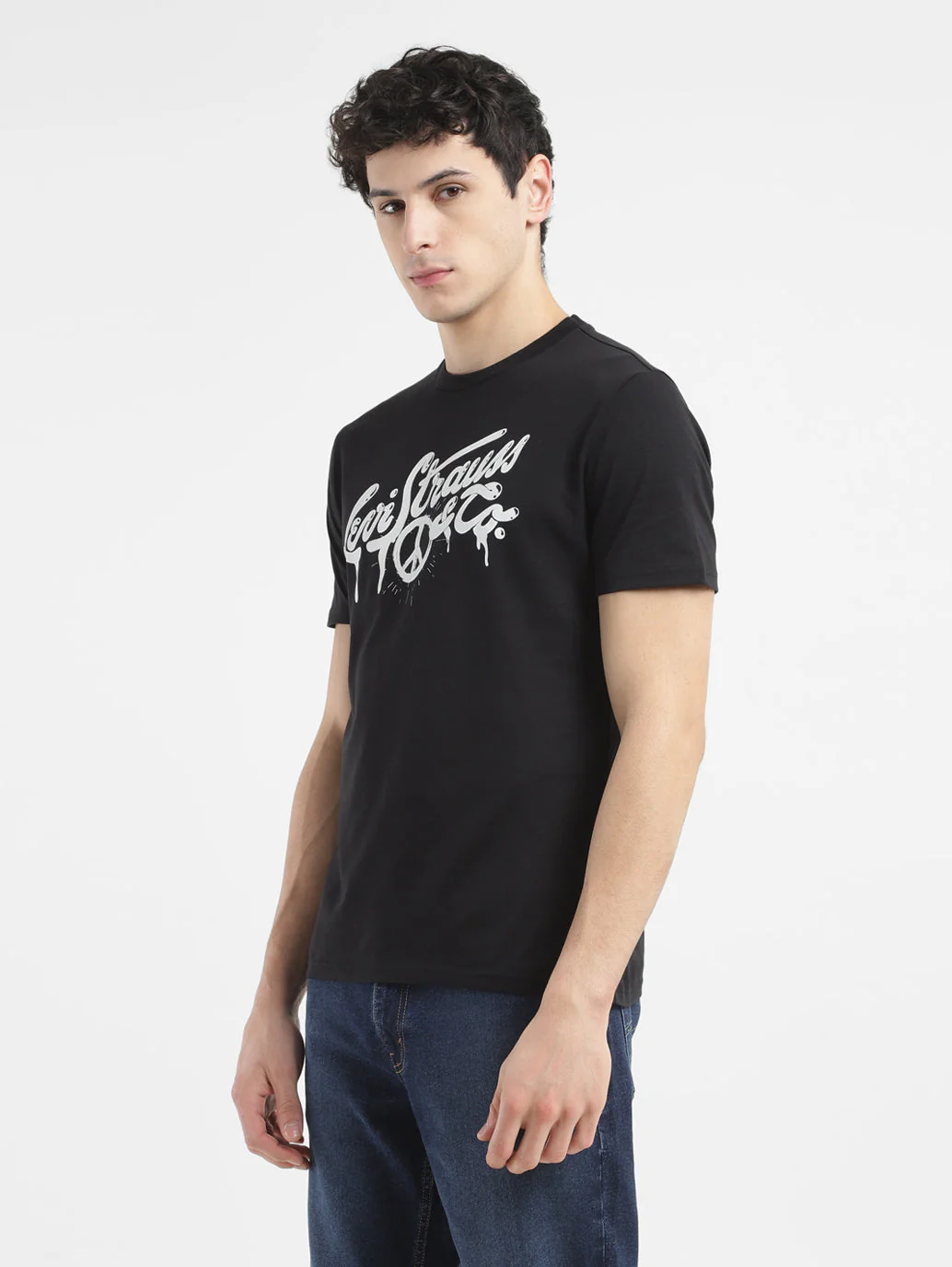 Men's Graphic Print Crew Neck T-shirt - Image 4