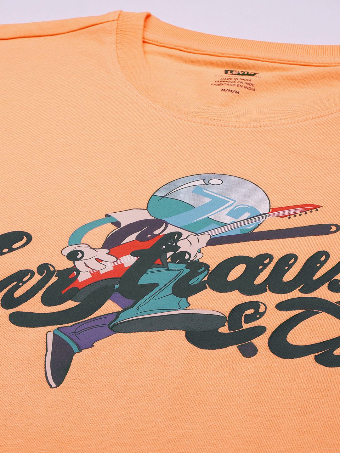 Men's Graphic Print Crew Neck T-shirt - Image 2
