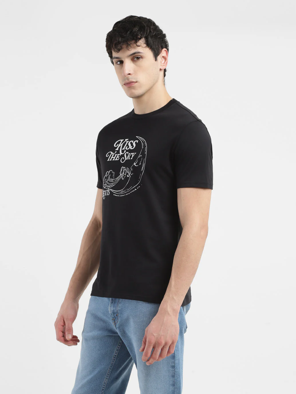 Men's Graphic Print Crew Neck T-shirt - Image 4
