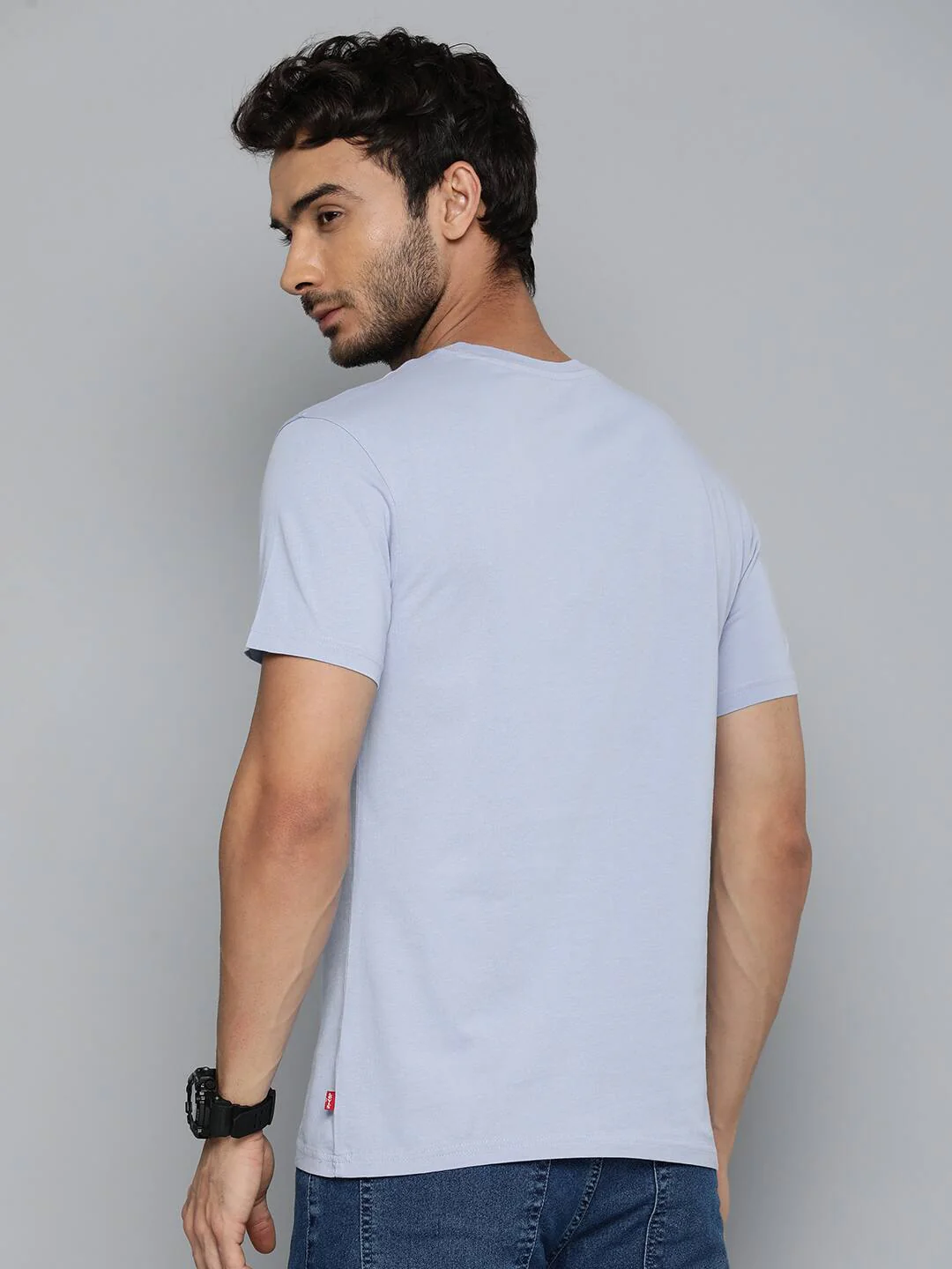 Men's Graphic Print Crew Neck T-shirt - Image 4