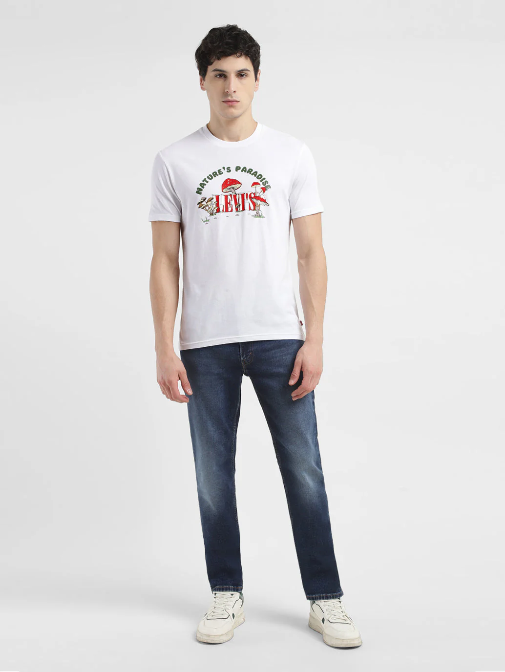 Men's Graphic Print Crew Neck T-shirt - Image 6