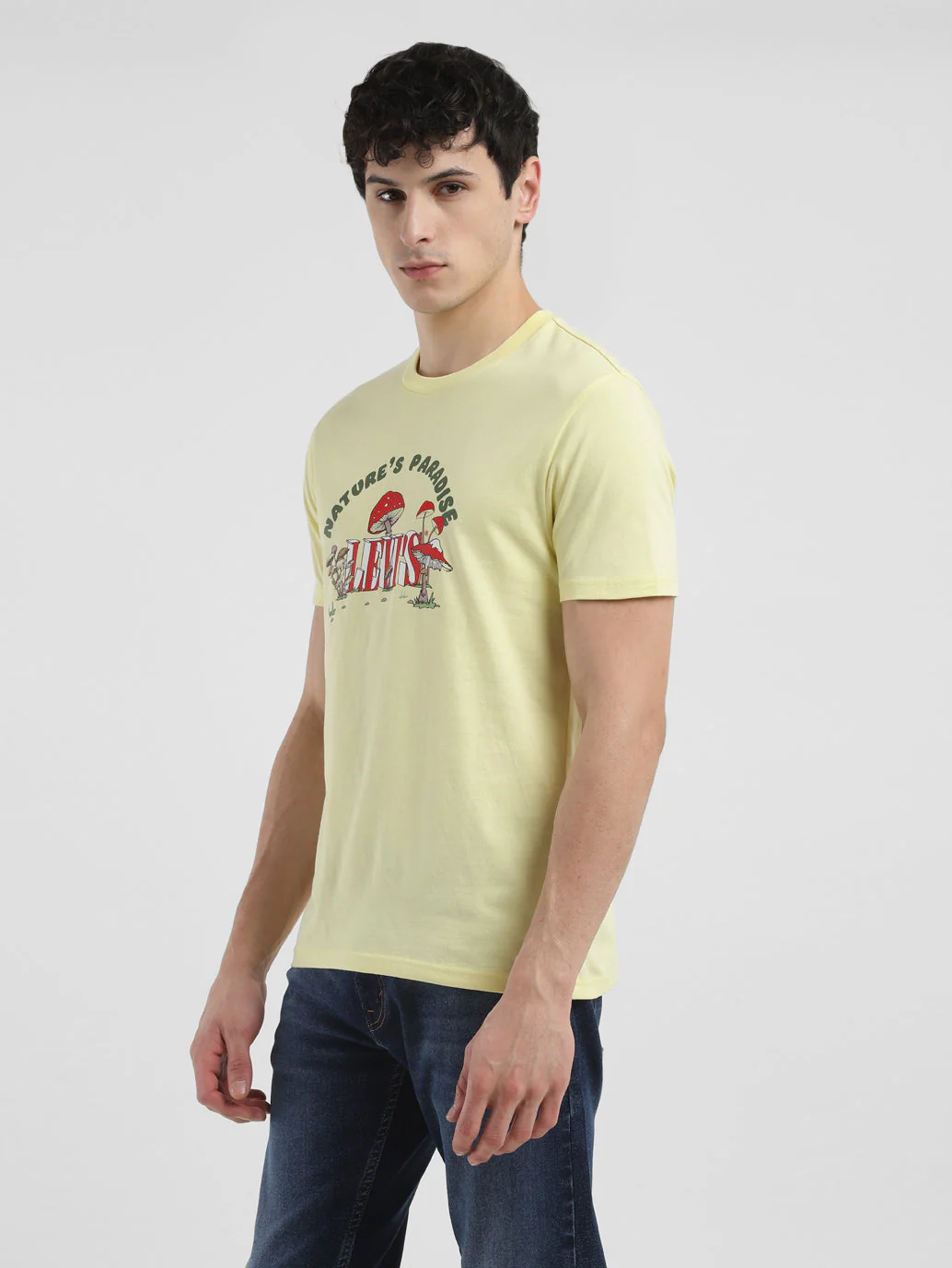 Men's Graphic Print Crew Neck T-shirt - Image 4