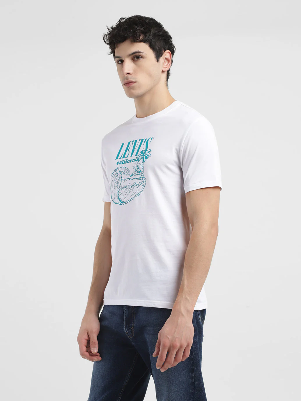 Men's Graphic Print Crew Neck T-shirt - Image 4