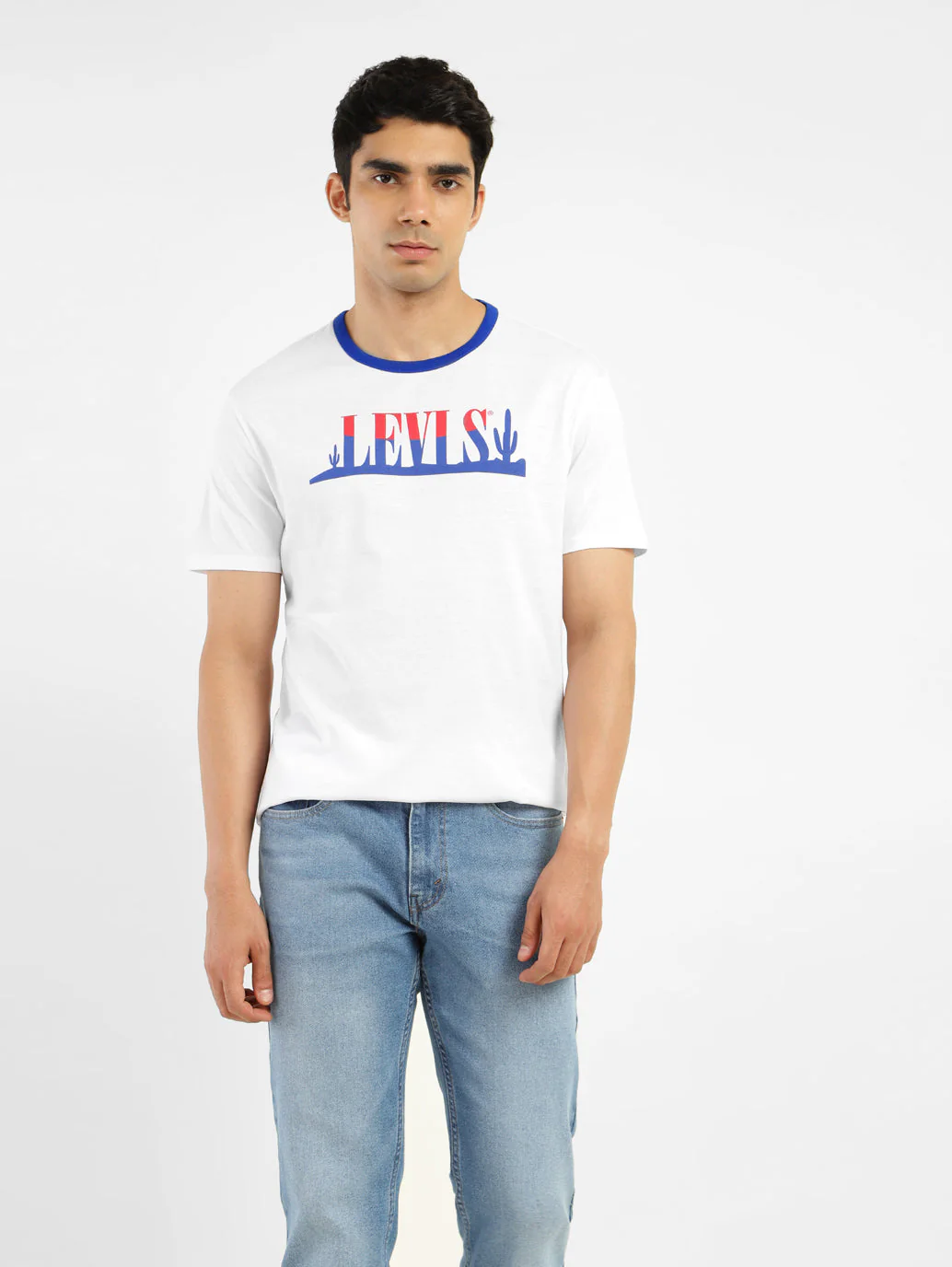Men's Brand Logo Slim Fit T-shirt - Image 2