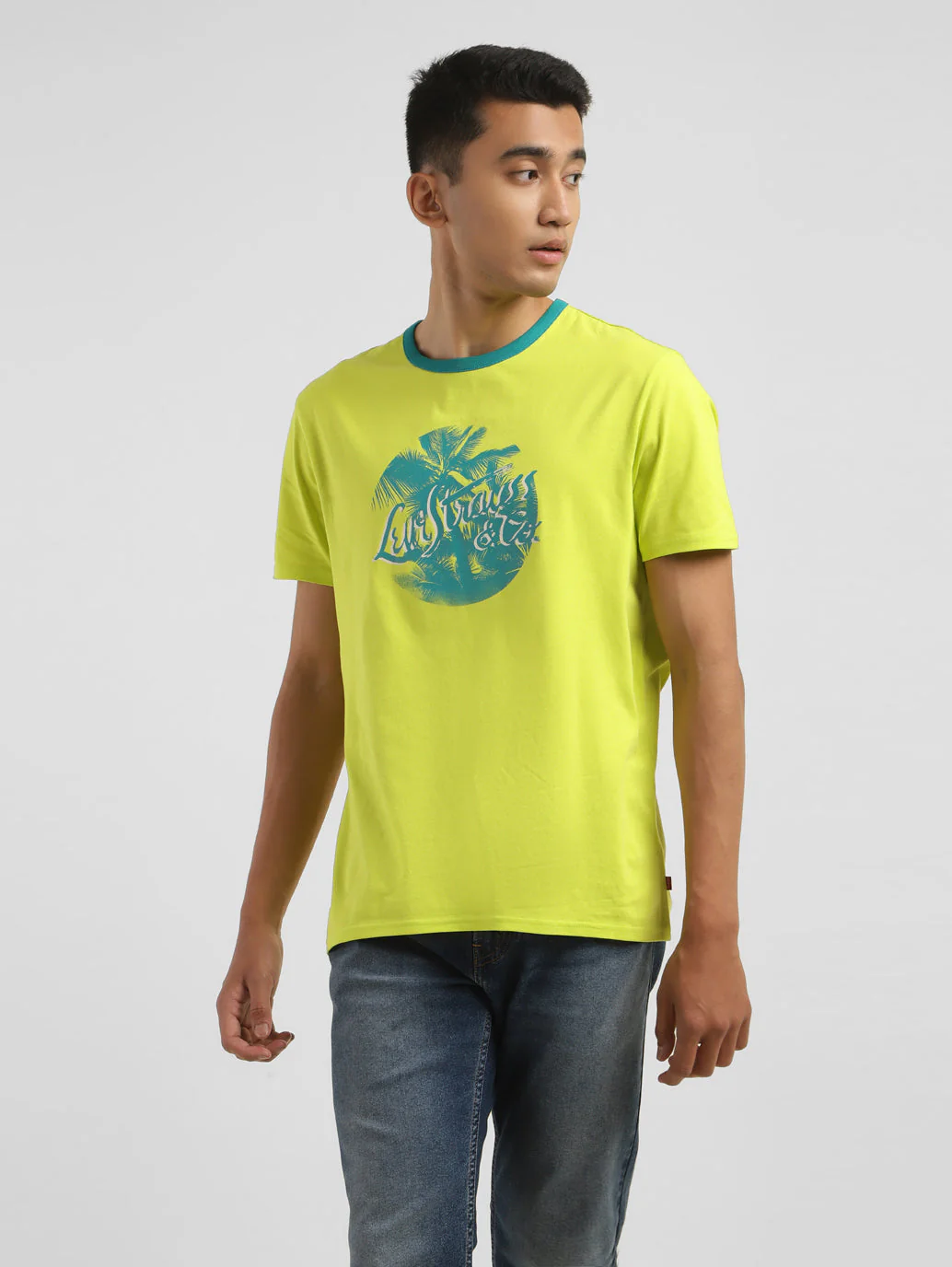 Men's Graphic Crew Neck T-shirt - Image 2